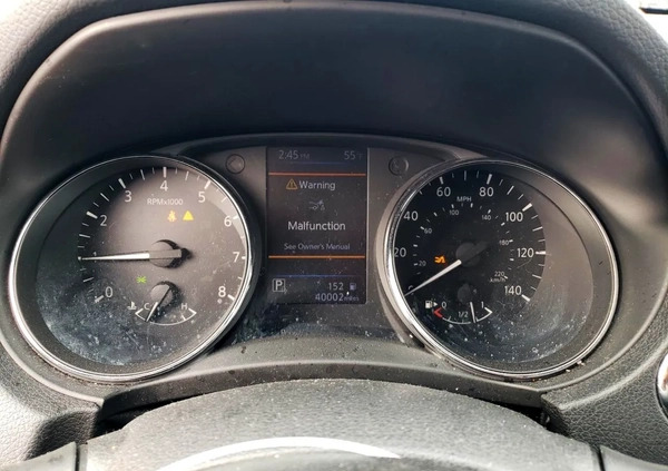 Nissan X-Trail cena 44000 przebieg: 40002, rok produkcji 2020 z Węgorzewo małe 79